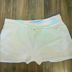 Women's Classic White Athletic Shorts